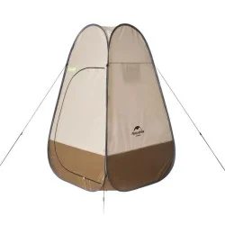 Naturehike Foldable Shower and Changing Tent - Dark  Brown (115*115*190)
